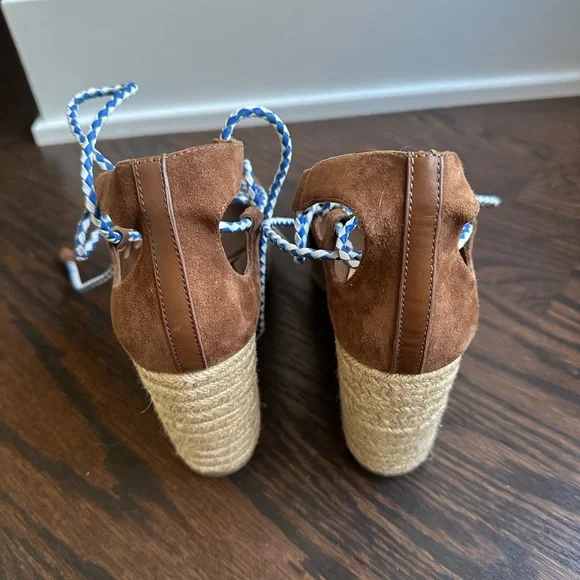 Tory Burch Positano espadrille platform sandals